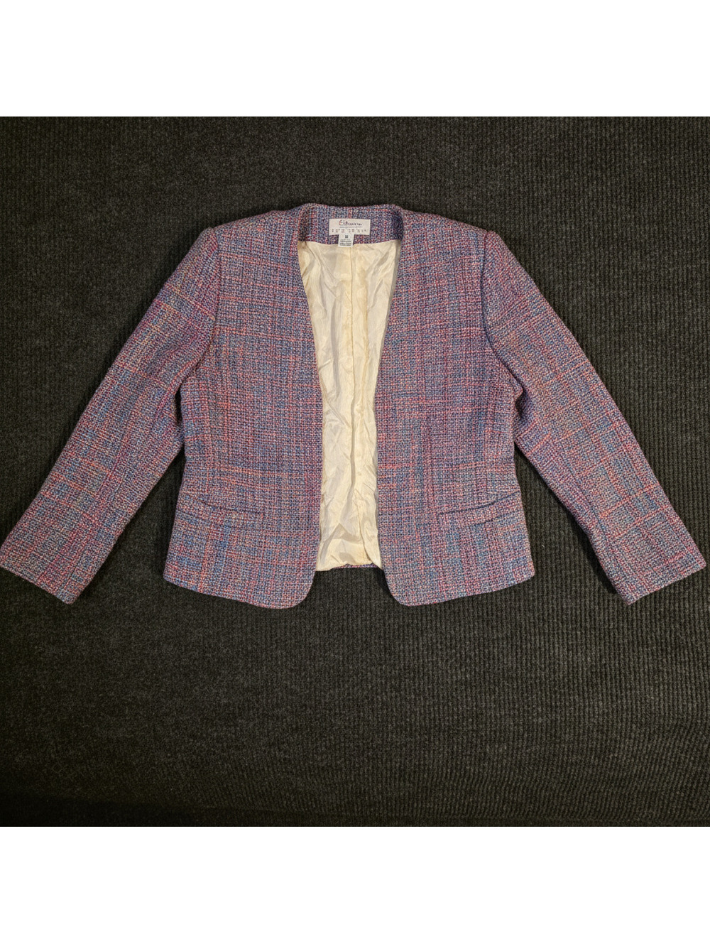 Talbots Women's Petite Tweed Blazer Size 10